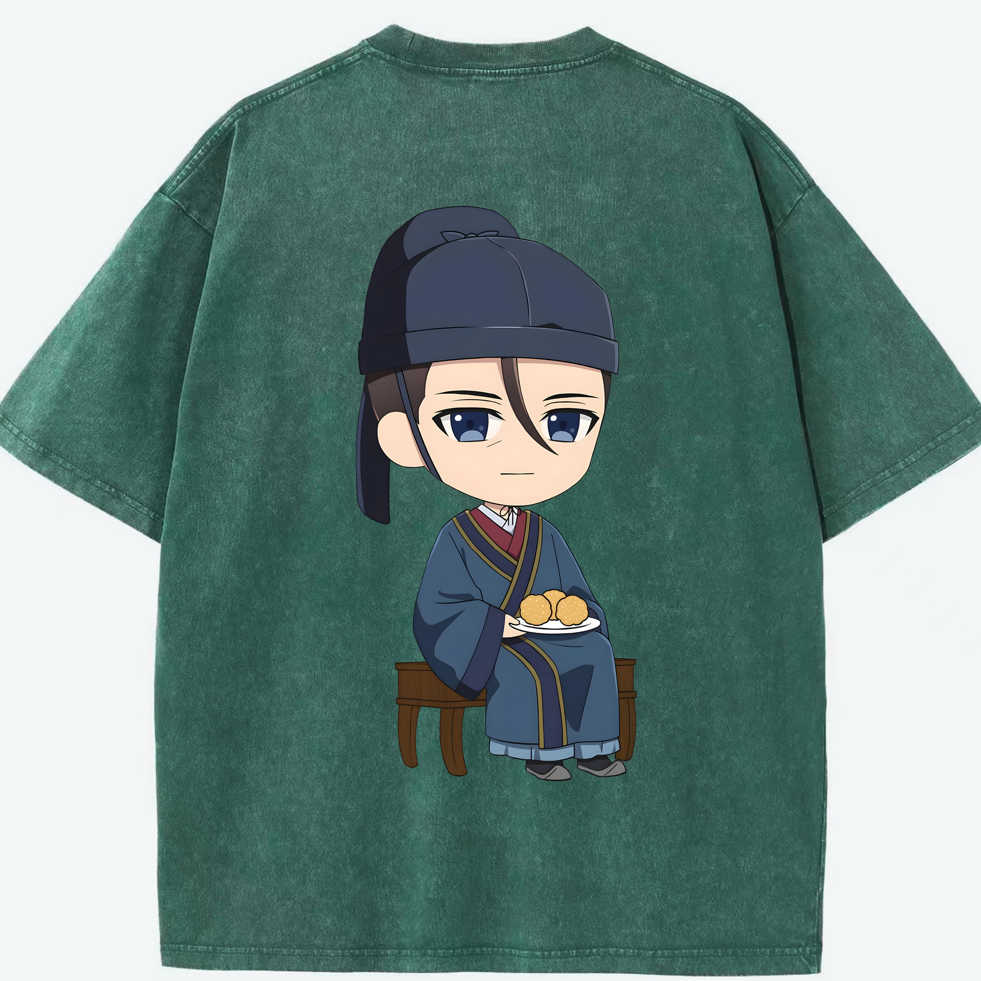 （画像用） 薬屋のひとりごと The Apothecary Diaries 綿100% ヴィンテージ風 半袖Tシャツ（背面プリント）